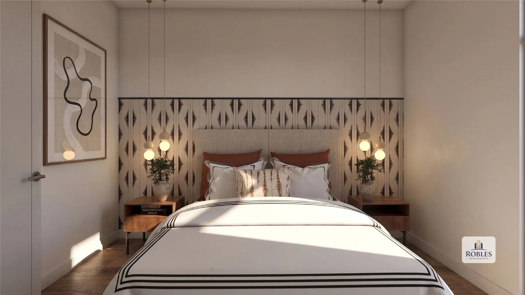 Dormitorio de la casa